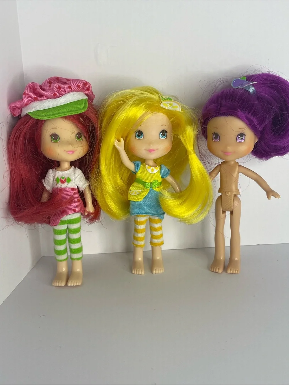 Vintage 2008 Hasbro Strawberry Shortcake Doll Lot 6